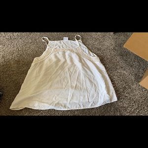 White tank top